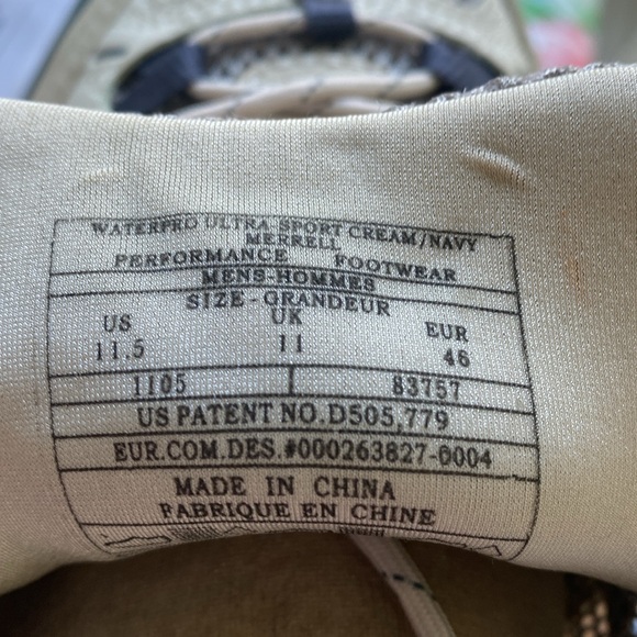 Limited Edition Brand New Men Shoes , Merrell , Size 11.5 NWT - Picture 3 of 3